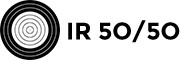 IR 50/50 Logo