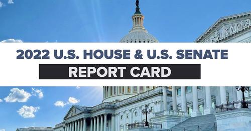 US Congress report card Banner