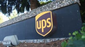 UPS Logo on Wall